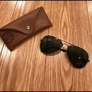 Ray Ban RB3025 Aviator Large Metal Polarized